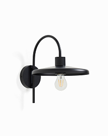 Настенный светильник Nuvira из черного металла