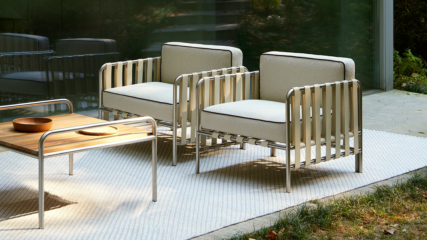 Журнальный столик Onsen 76 с деревянной столешницей