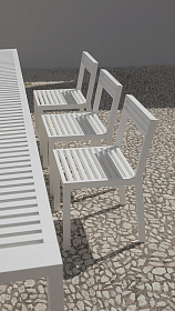 Стул обеденный уличный DNA