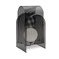 Настольная лампа Fold 45 см Textured black