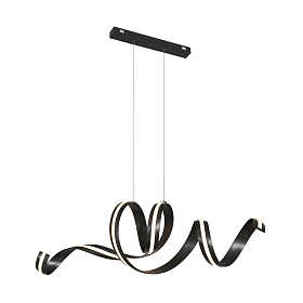 Amara Люстра горизонтальная черный матовый