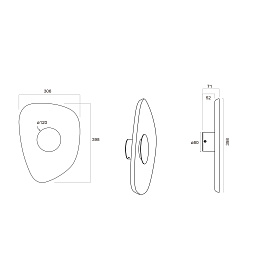 9444 Настенный светильник ACUSTIC