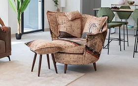 Пуф для ног Volta 50 см