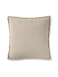 Подушка декоративная Handloom square бежевый 45*45