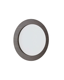 Потолочный светильник Novae из светлой шлифованной стали с имитацией дерева