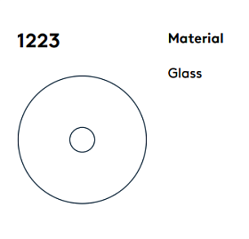 Диск Fest 1223 розовый Ø 25 