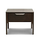 Прикроватная тумбочка RONDA темный орех V36W1