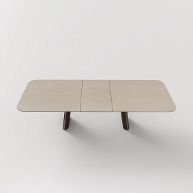 Раздвижной стол Tul закругл.столешница 180x100