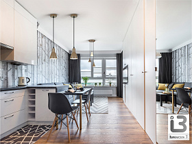 Afra Подвесной светильник 1L коричневый