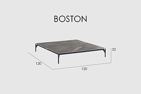 Журнальный столик Boston CARBON MATTE