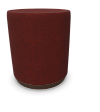 Пуф Dividuals маленький ткань Serie 10 ref 0017 дерево 009 cerezo