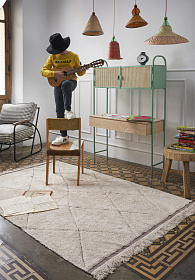 Стираемый ковер RugCycled Берберский 140*200