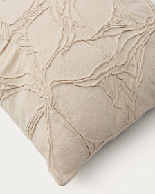 Чехол для подушки Zira из хлопка с цветочным принтом 45 x 45 см