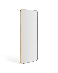 Зеркало Marco из золотого металла 80 x 180 см