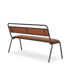 Коричневая скамья Bradley