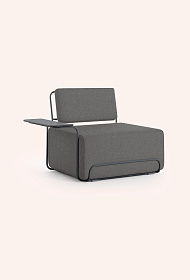 Уличное модульное кресло Lilly со столиком