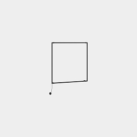 Бра Tubs Modular Square LED 37W 2700K DALI Black 3195lm