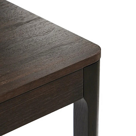 Обеденный стол RONDA темный орех V36W1