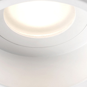 Встраиваемый светильник Hyde белый GU10 IP44