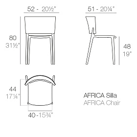 Стул Africa