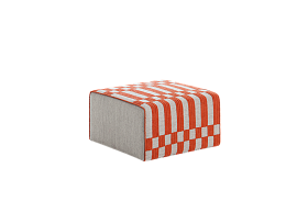 Пуф маленький Bandas B оранжевый