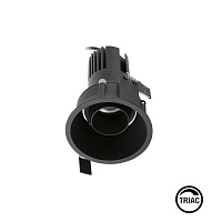 Встраиваемый светильник TULIPA DOWN ORI 15W 4000K CRI90 50° черный TRIAC