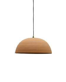 Подвесной светильник Nibla из металла с терракотовым эффектом Ø46см
