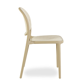 Садовый стул бежевого цвета Gery