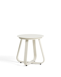 Уличный столик Tamaris из алюминия цвета экрю Ø48 см