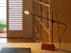 Настольная лампа H2 терракотовый