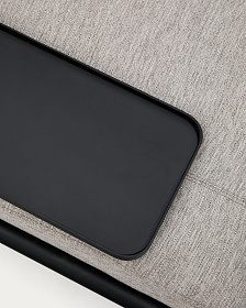 Диван 3-х местный Compo c маленьким подносом бежево-серый 