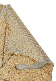 Ковер Лист монстеры - медовый 120*180