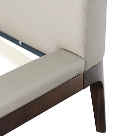 Кровать с решеткой RONDA темный орех V36W1, 176PU