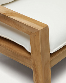 Forcanera 3-местный диван из массива тикового дерева 211 см