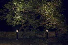 Уличный торшер Elipse P79 серый графит