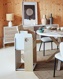 Крепление для металлического потолочного светильника Fulvia с белой отделкой