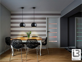 Olena Подвесной светильник 1L черный/золотистый