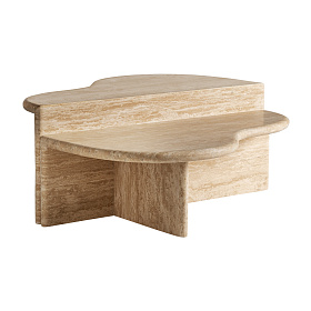 Набор журнальных столиков Thiennes из травертина