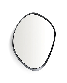 Зеркало Tebel черное металлическое 85 x 93,5 см