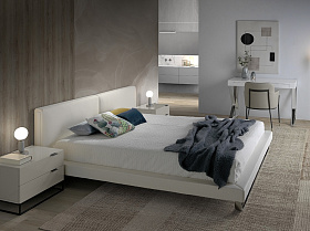 Тумба прикроватная CP1406-H лак Smoke RAL7023