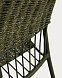 Уличный стул Atrani из оцинкованной стали и зеленой веревки