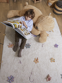 Пуф Спящий мишка 30*100*70