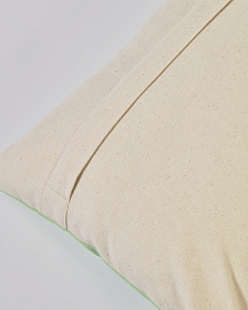 Чехол для подушки из 100% хлопка Llaru зеленого цвета 30 x 50 см