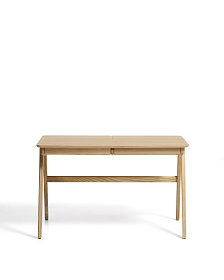 Рабочий стол Jakes 120x70 натуральный шпон