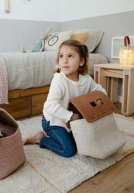 Корзина Домик тофи 22*22*34