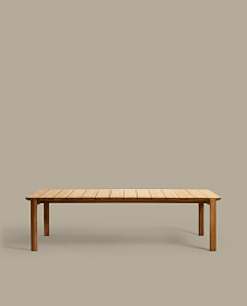 Стол Icaro из массива тикового дерева, 280 x 112 см, 100% FSC