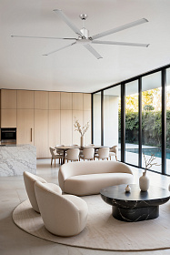 Потолочный вентилятор Andros матовый никель