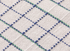 Ковер уличный Reti сине-зеленый