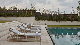 Стол для лежака Villa NATURAL RATTAN