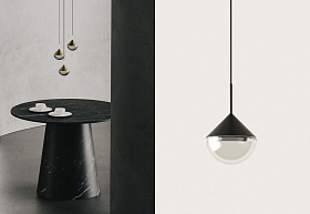 Подвесной светильник Nino латунный